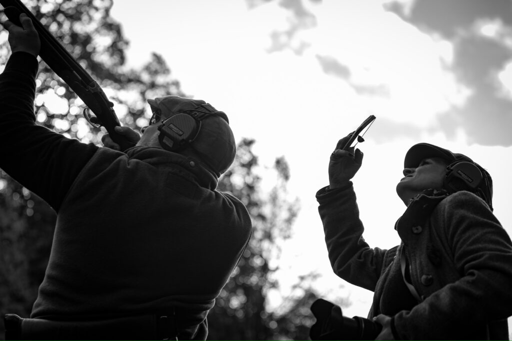 Capturing the days shooting for The Seated Gun YouTube film